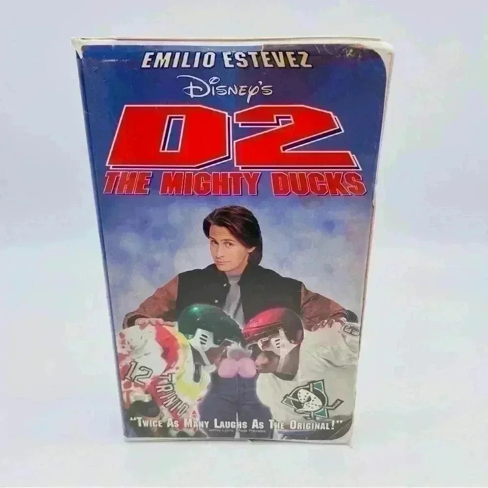 Walt Disney's D2 The Mighty Ducks VHS Tape, #2553